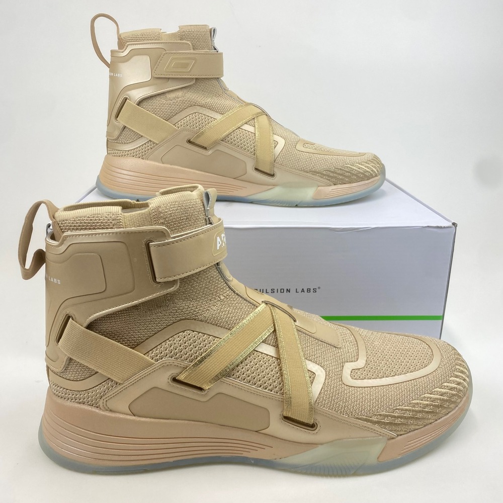APL Athletic‎ Propulsion Labs SuperFuture Champagne Mens Sneakers Size 14 NEW